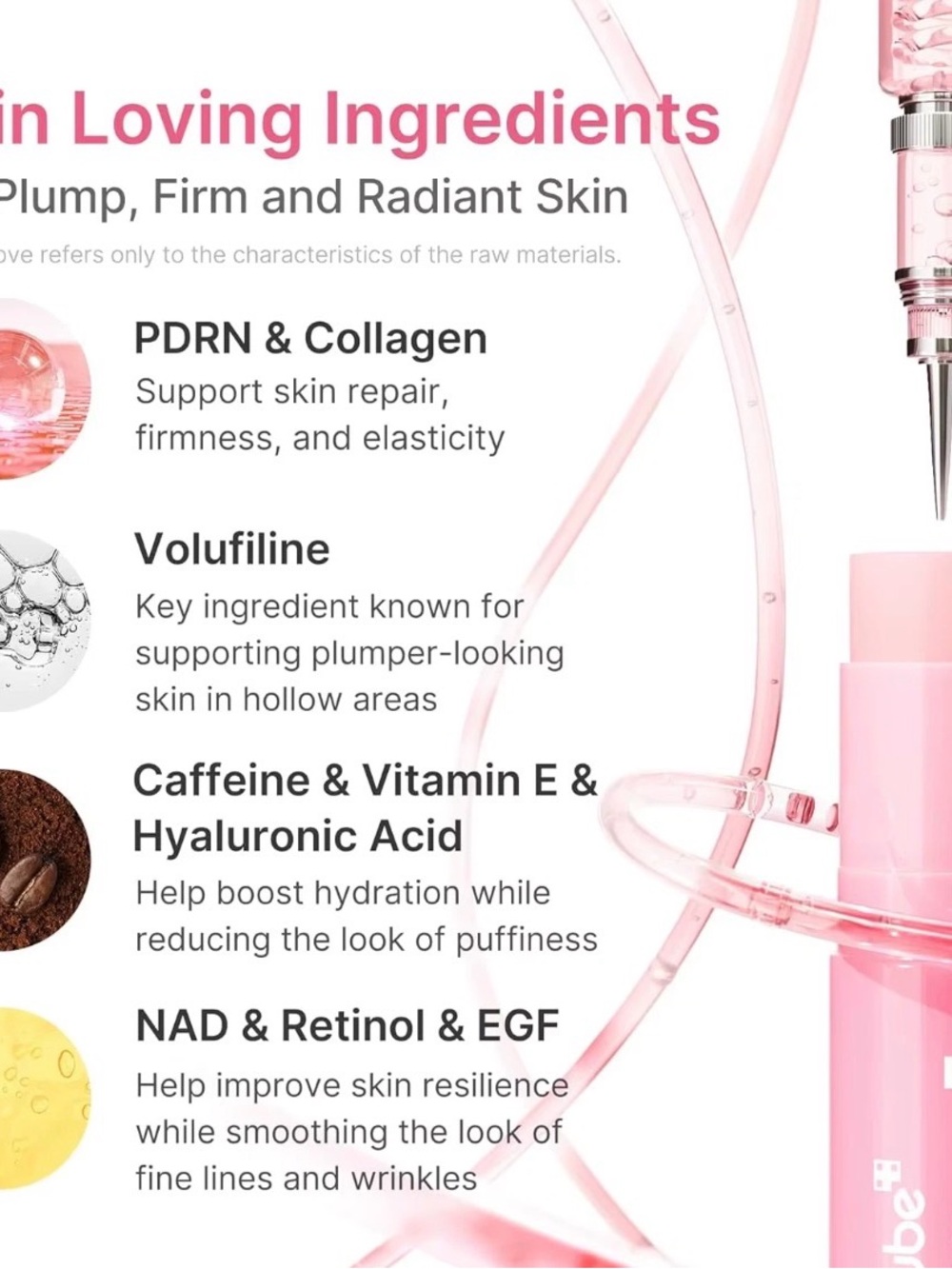 2 Medicube PDRN Pink Collagen Volume Multi Balm NAD Volufiline- Pink 5% - Picture 3 of 7